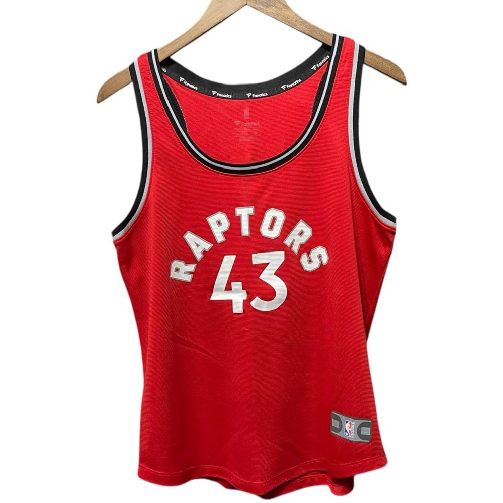 women’s fanatics Toronto Raptors NBA basketball 43 Pascal Siakam casual jersey